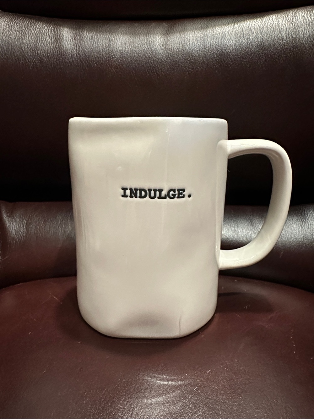 Rae Dunn 'INDULGE.' Ceramic Mug